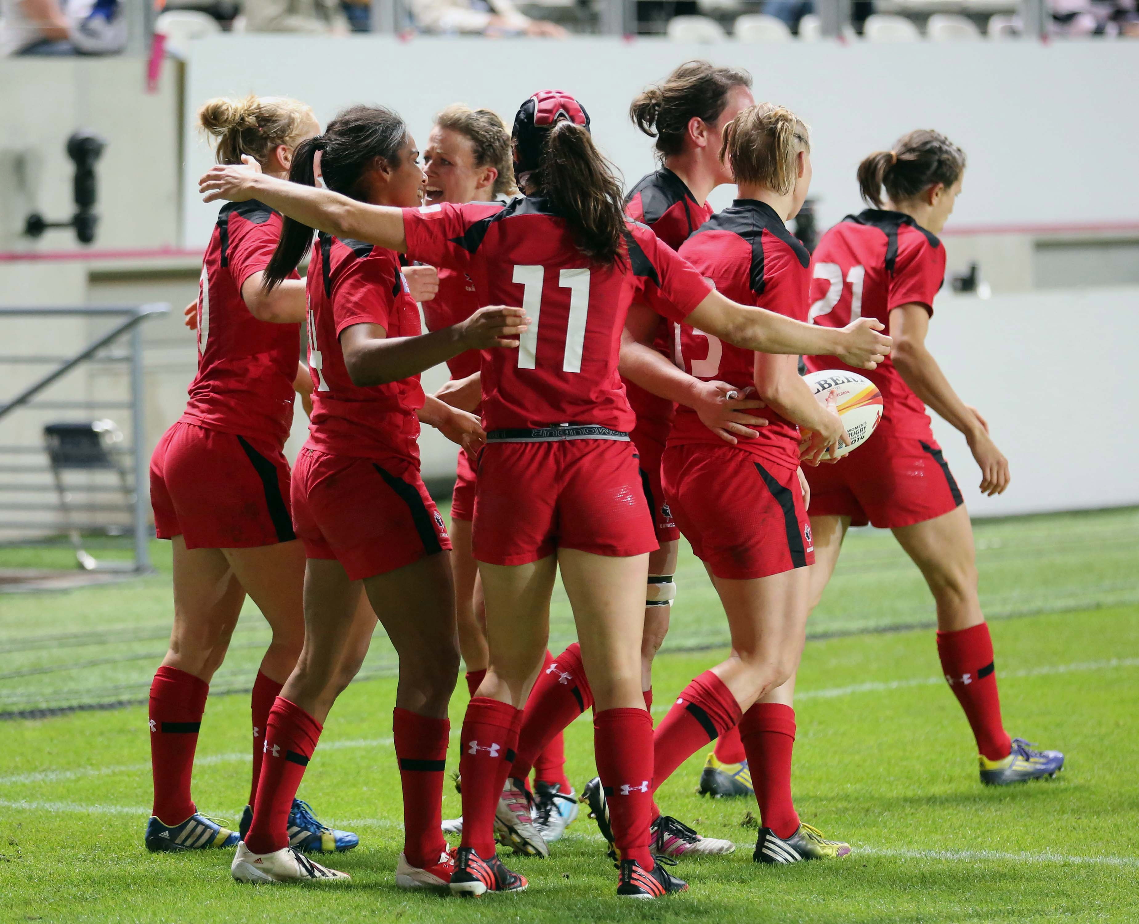 Canadian national team made huge strides at 2014 IRB Women’s Rugby