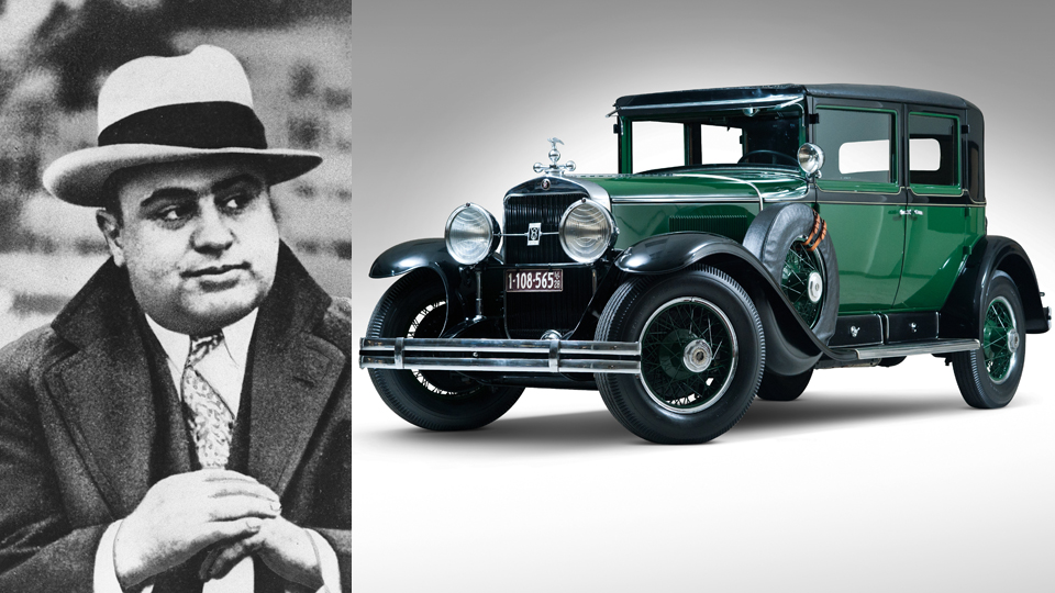 Al Capone’s armored 1928 Cadillac with gunfight window up for auction