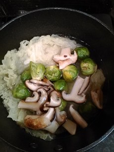 芽キャベツスープ