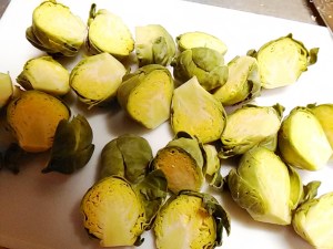 芽キャベツたて