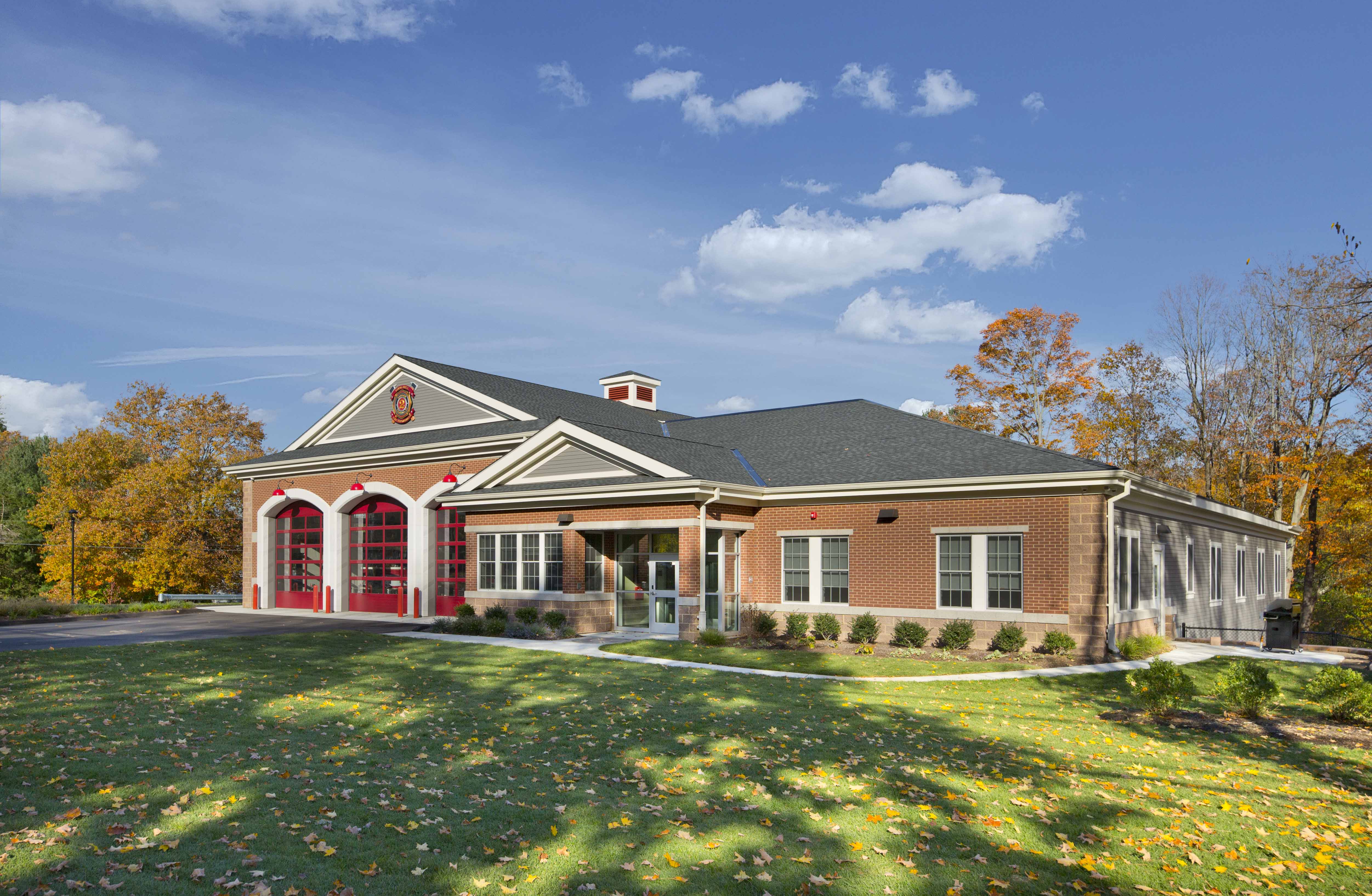 Long Hill Fire Department Station No. 2; CT Mitchell Associates