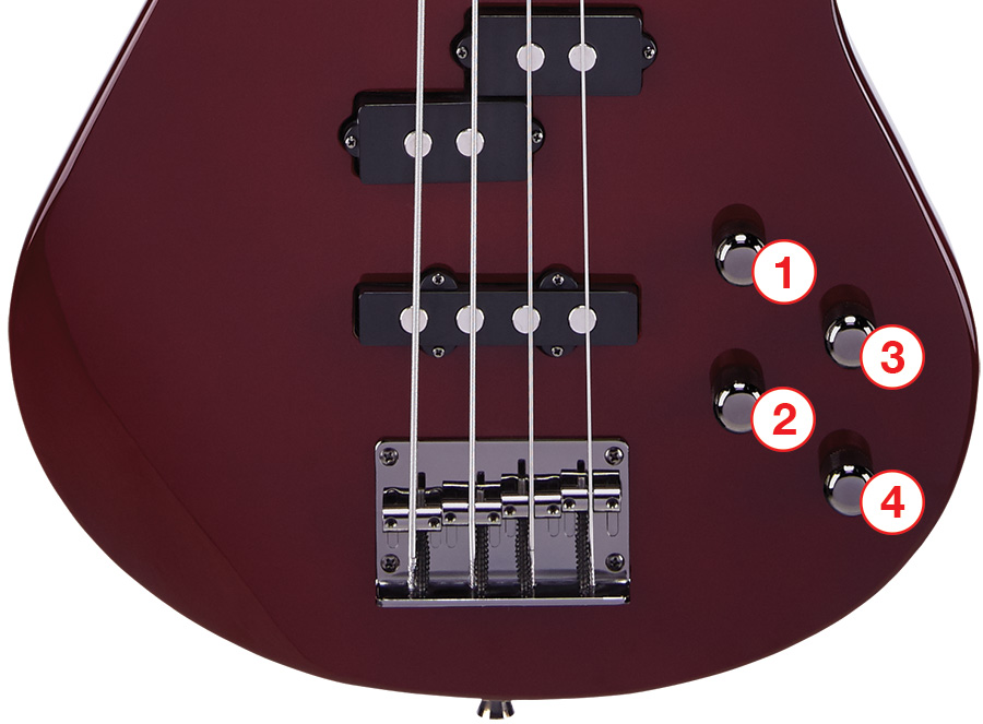 Mitchell MB200 Series Modern Bass Mitchell Bass Guitars