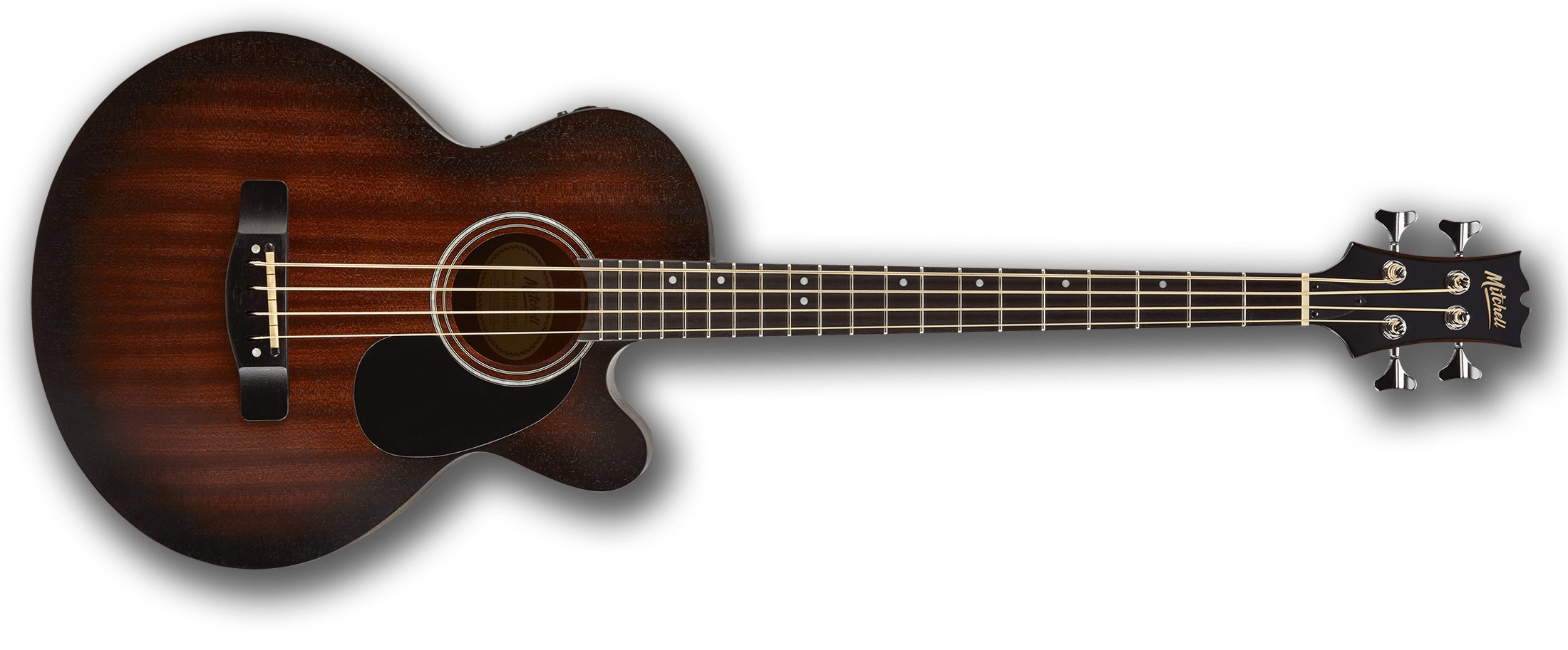 Mitchell T239B AcousticElectric MiniJumbo Bass Guitar Mitchell Guitars