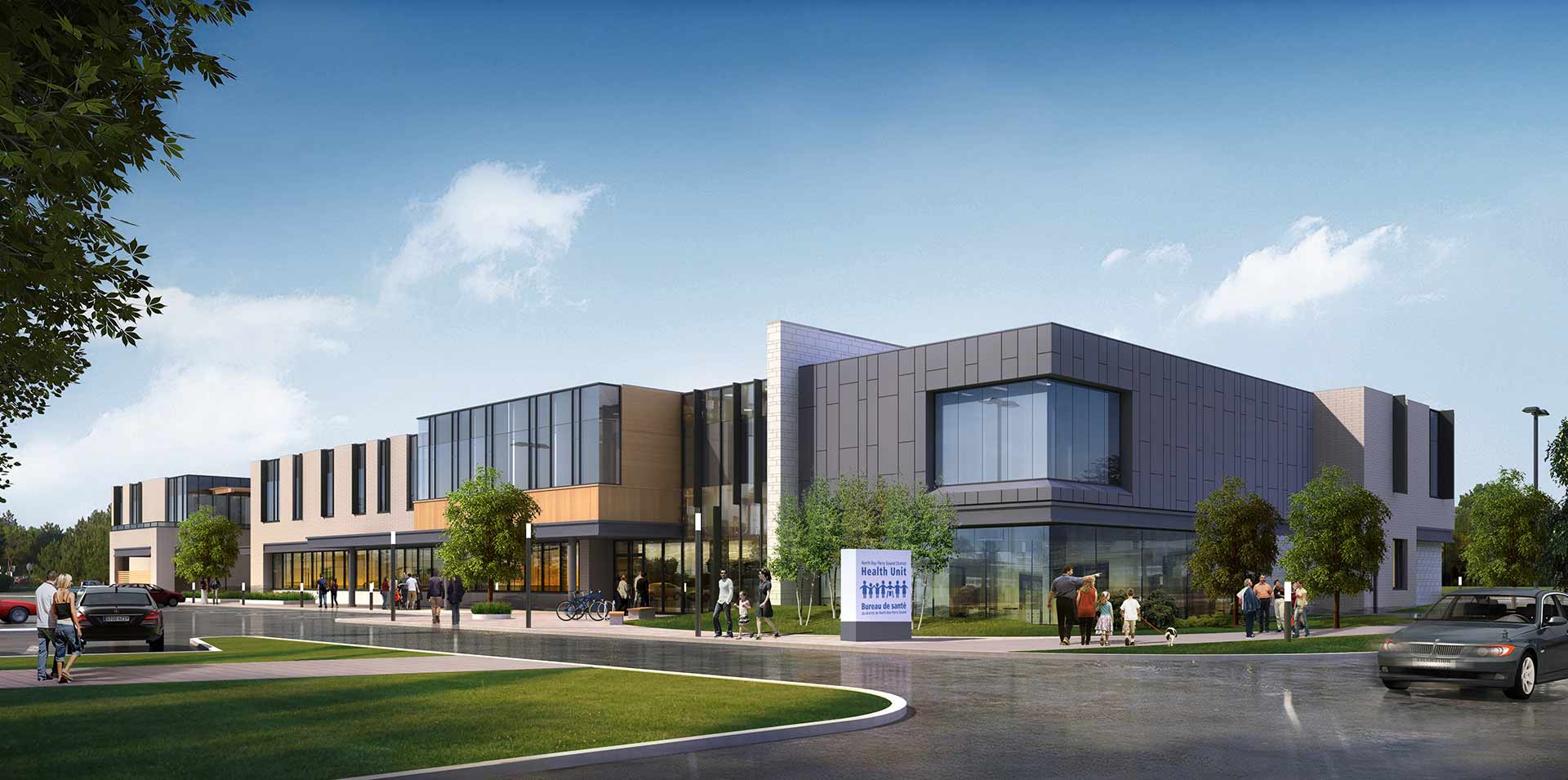 North Bay Parry Sound District Health Unit Mitchell Jensen Architects