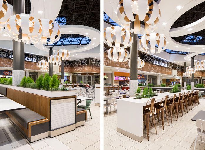 New Sudbury Centre Food Court Mitchell Jensen Architects