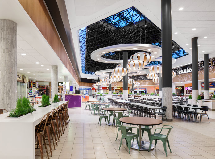 New Sudbury Centre Food Court Mitchell Jensen Architects