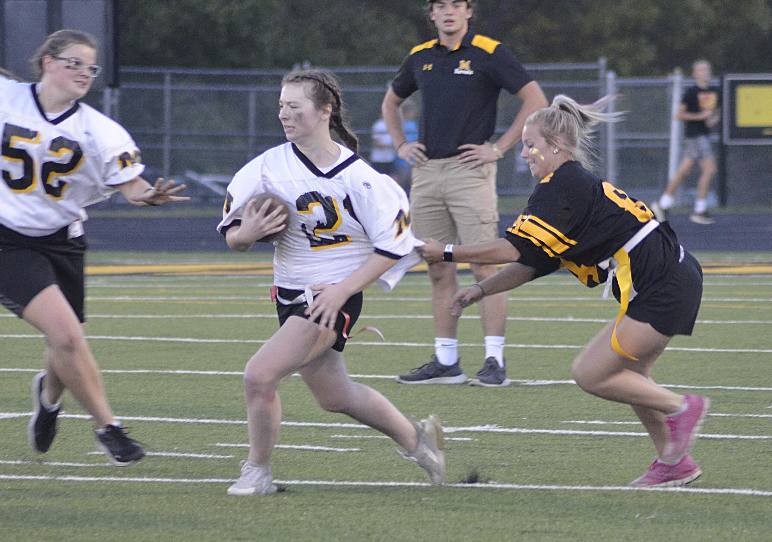 Mitchell High School Powder Puff Football 2021 KMIT 105.9 FM