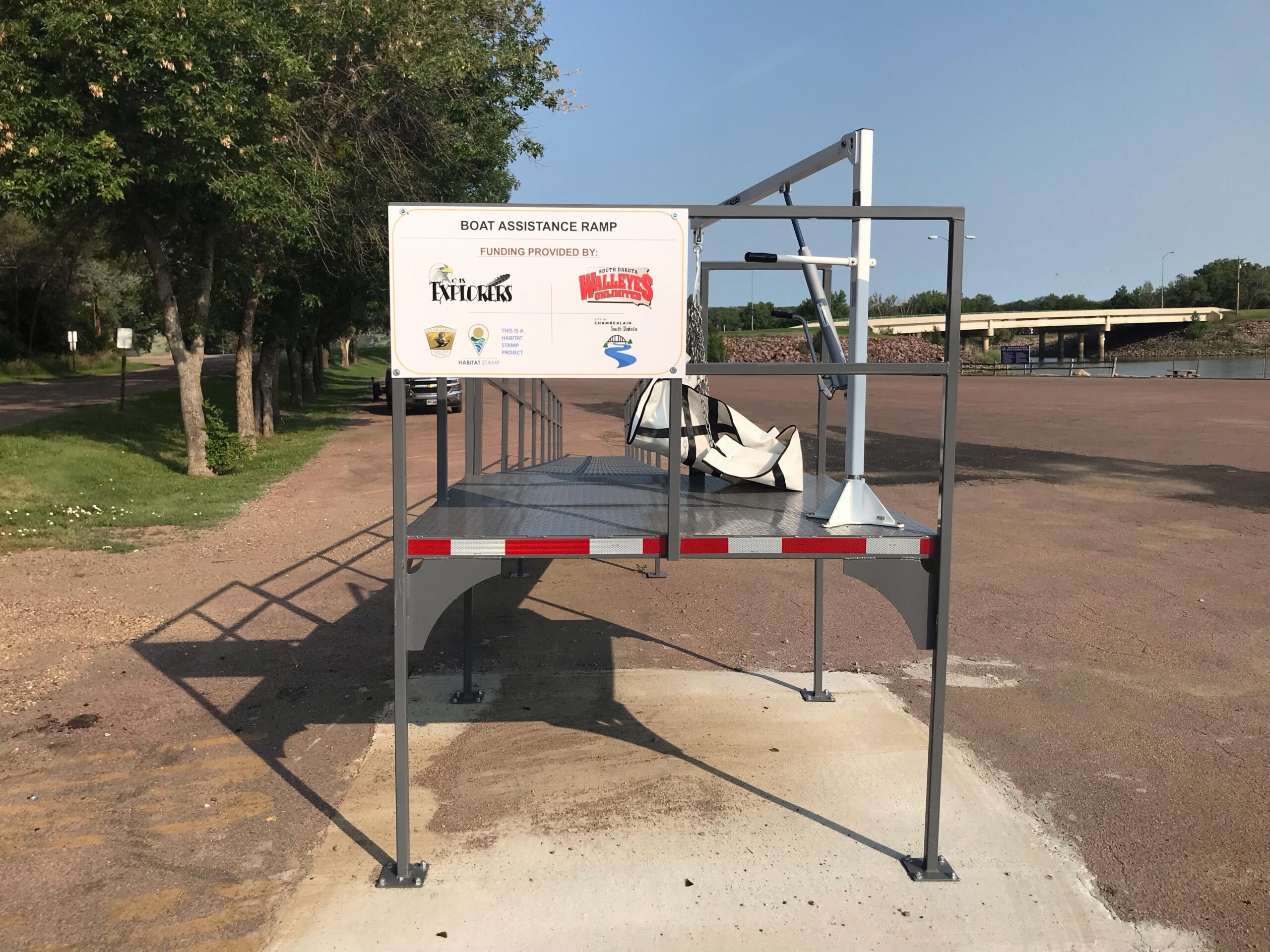 City of Chamberlain introduces handicap accessible boat loading ramp