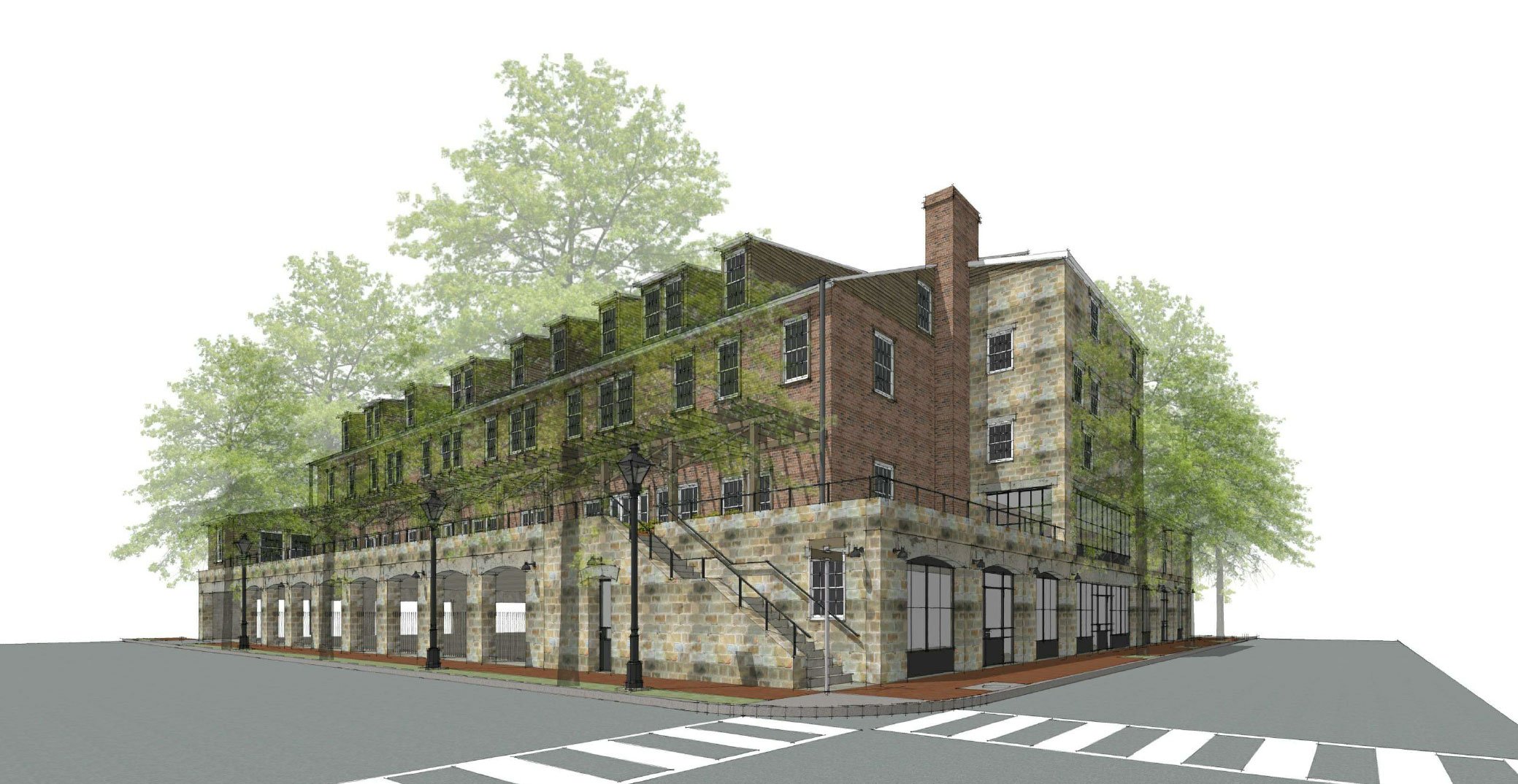 Hanover House Mitchell Properties Downtown Fredericksburg, VA