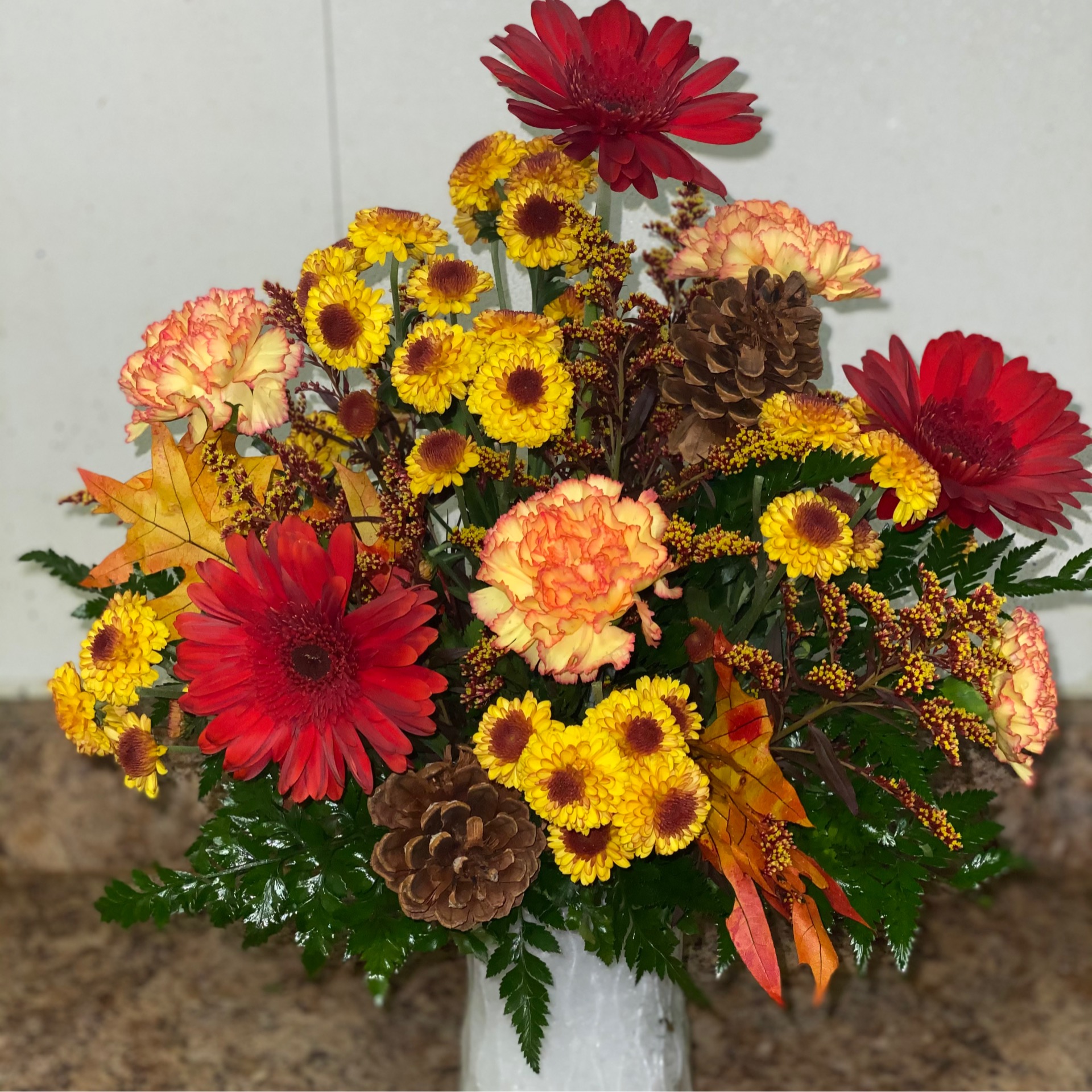 Butterscotch Bouquet Mitchells Florist Orlando