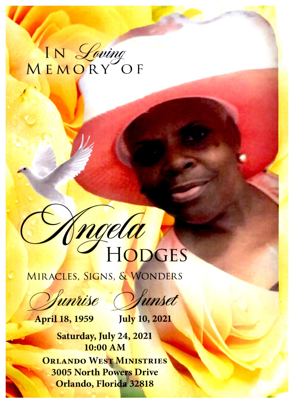 Angela Hodges Mitchell's Funeral Home