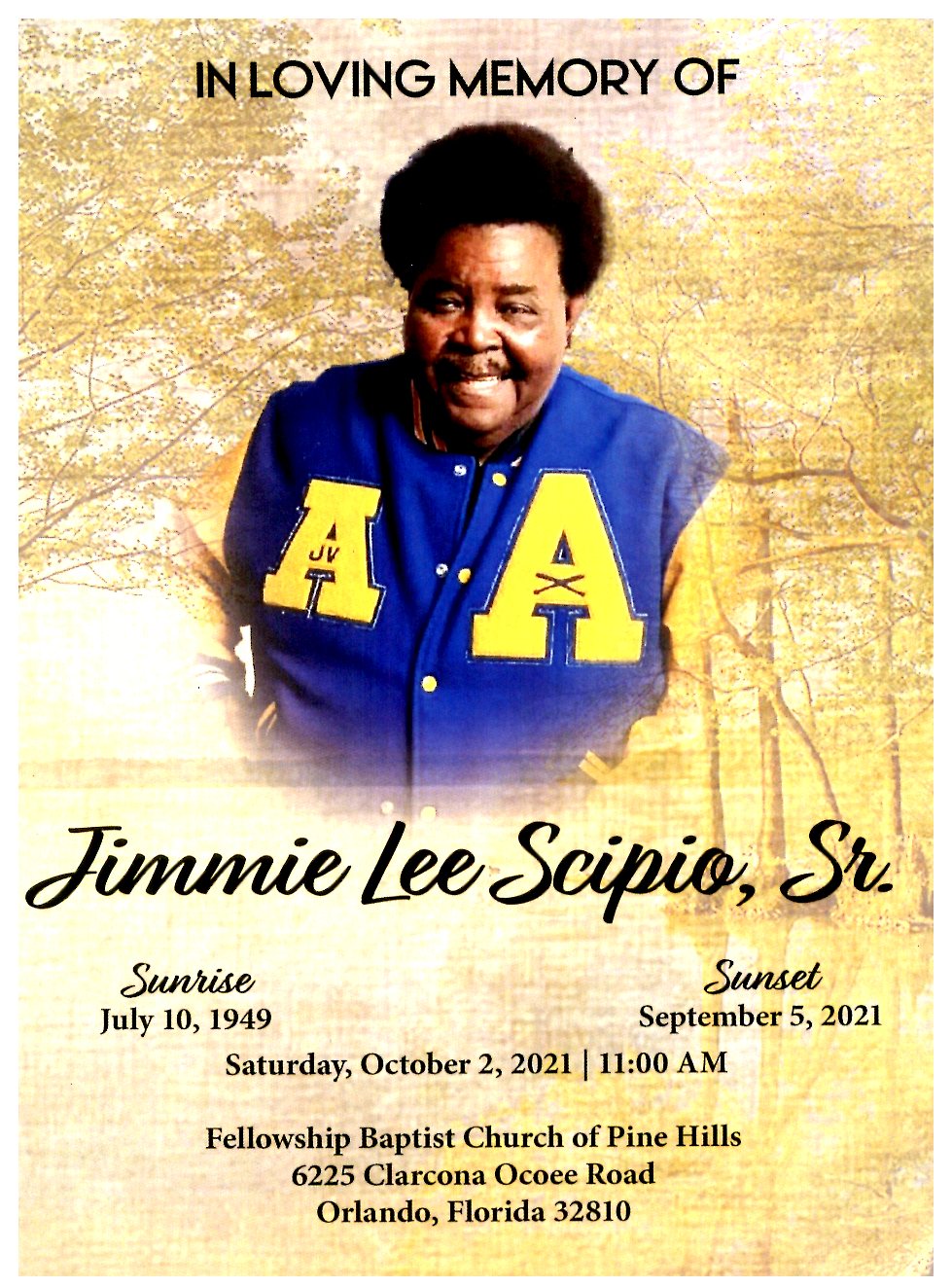 Jimmie Lee Scipio Mitchell’s Funeral Home