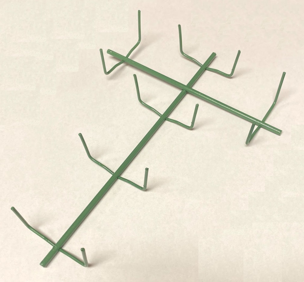 12″ Green Clamp Cross Mitchell Wreath Rings