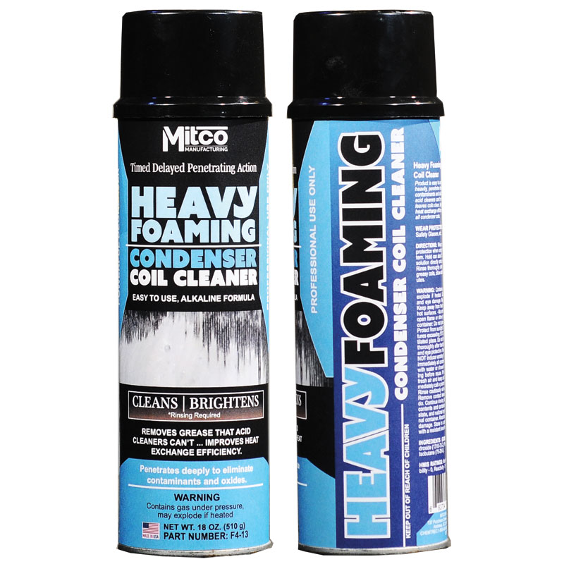 HEAVY FOAMING CONDENSER COIL CLEANER MITCO CHEMICALS
