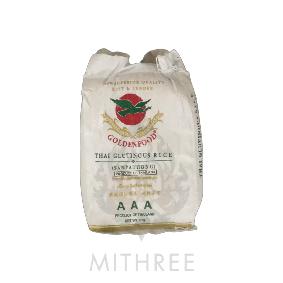 GOLDENFOOD STICKY RICE 5KG/4 MITHREE