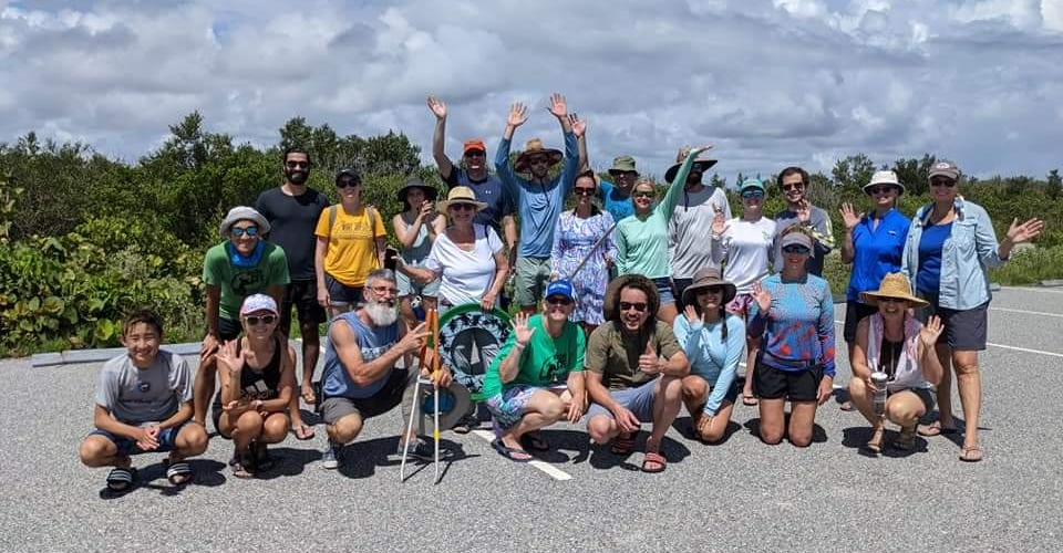 Beach Cleanup with Central Florida Association of Environmental
