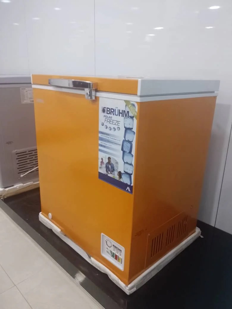 Bruhm 150L Orange Chest Freezer BCS150MB Mitos Shoppers