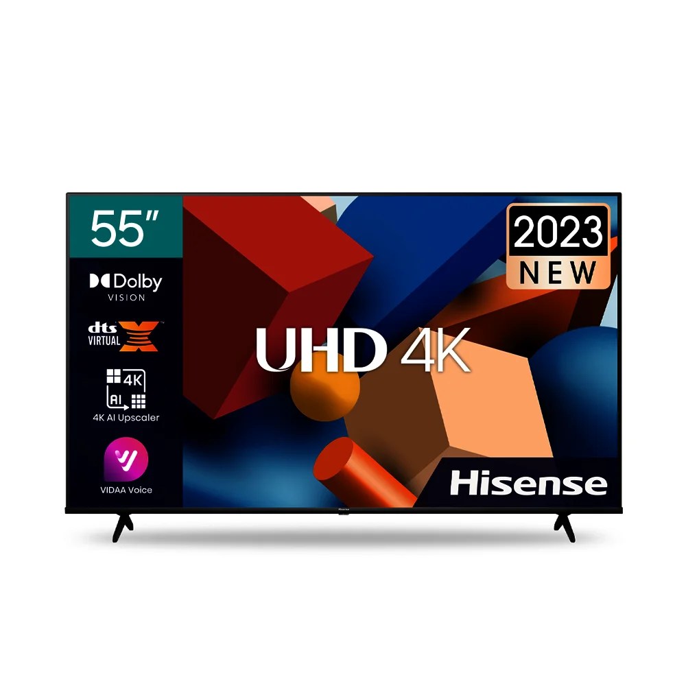 Hisense 55″ Inch 4K Smart UHD TV 55A6K Mitos Shoppers