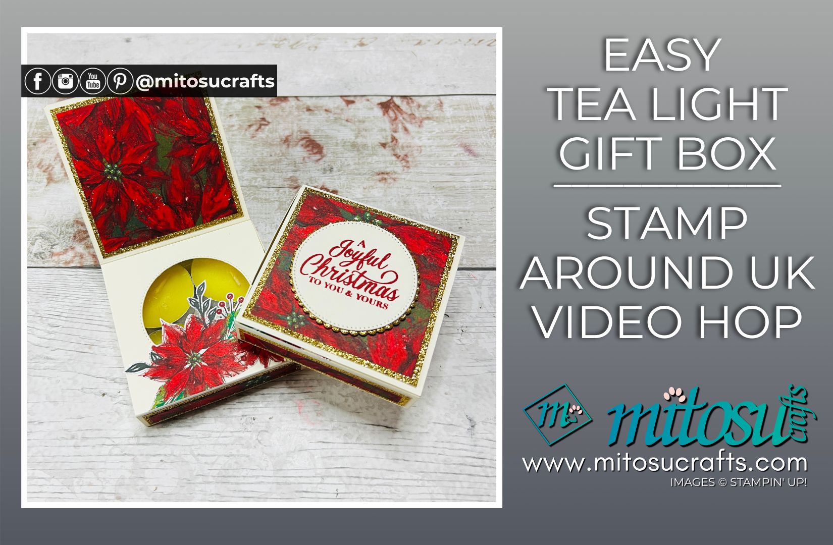 Easy Tea Light Gift Box Mitosu Crafts