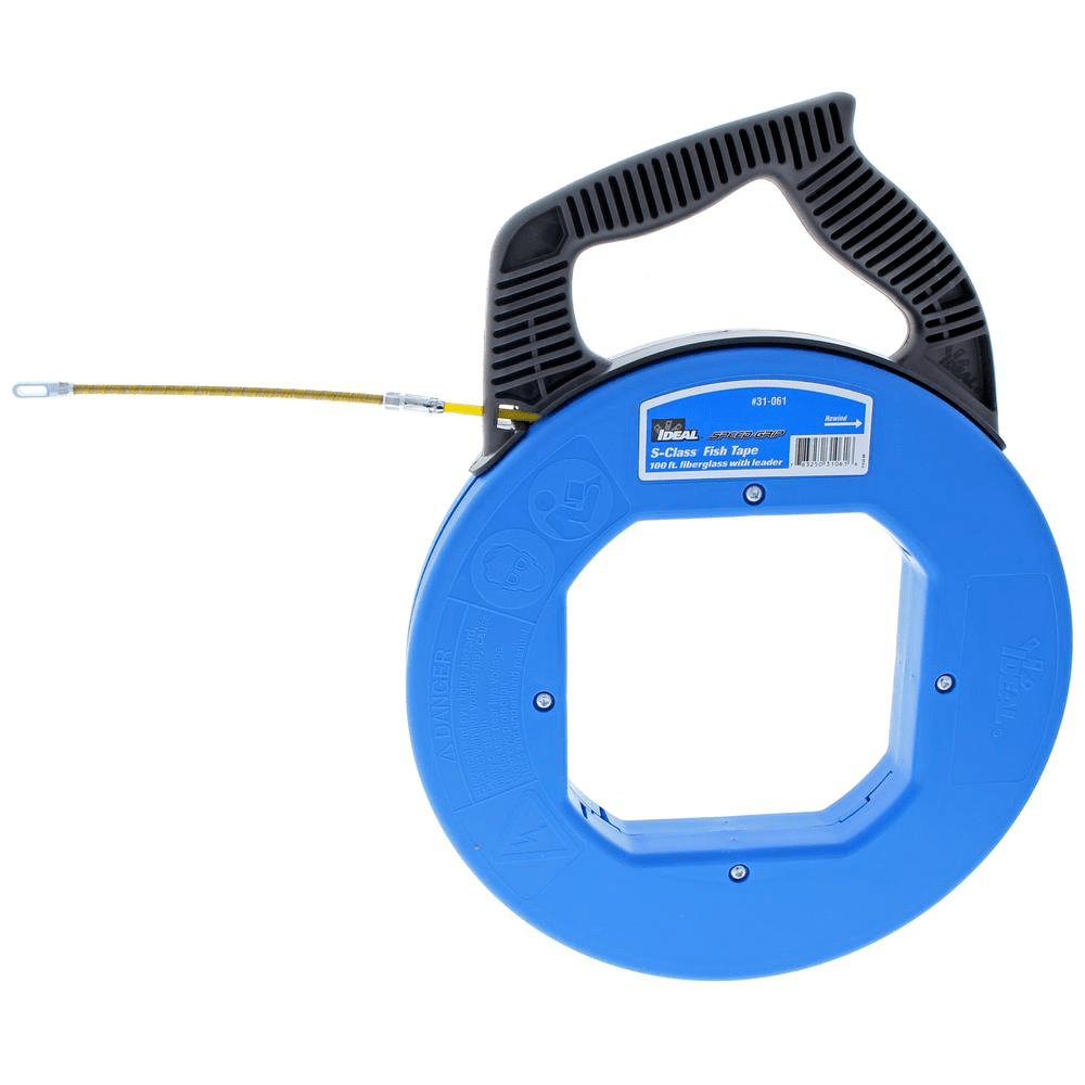 IDEAL TUFFGRIP PRO SClass Fish Tape 100Ft 31061 Mito Supply