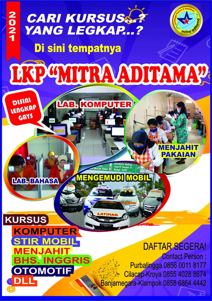 Program Kursus Terlengkap..???? di Mitra Aditama Tempatnya. - Mitra Aditama