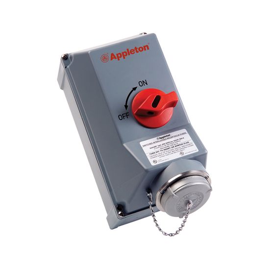 APPLTON ASR Nonmetallic Interlocked Receptacles Mitra Hazard