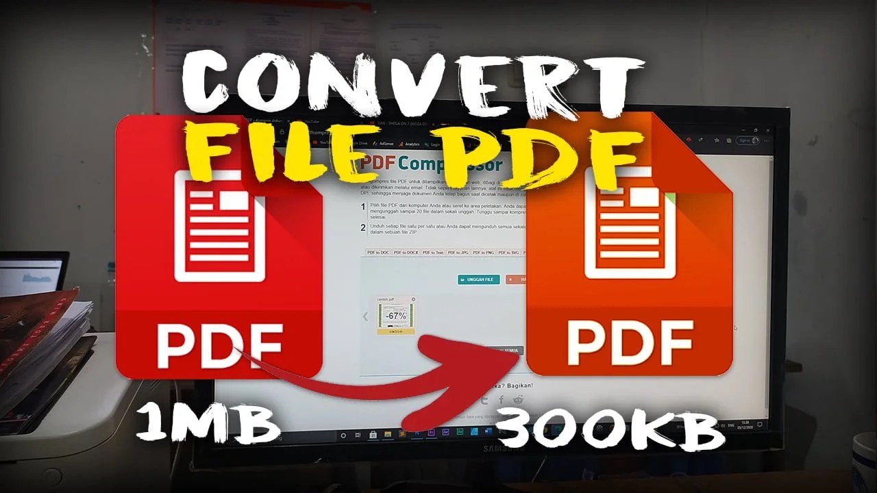Video Cara Compress File PDF agar Ukuran Lebih Kecil