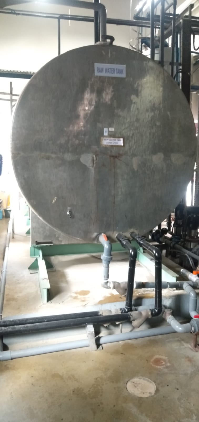 Instalation Boiler Feeder Tank PT PHAPROS PT. Mitra Sigma Tekindo