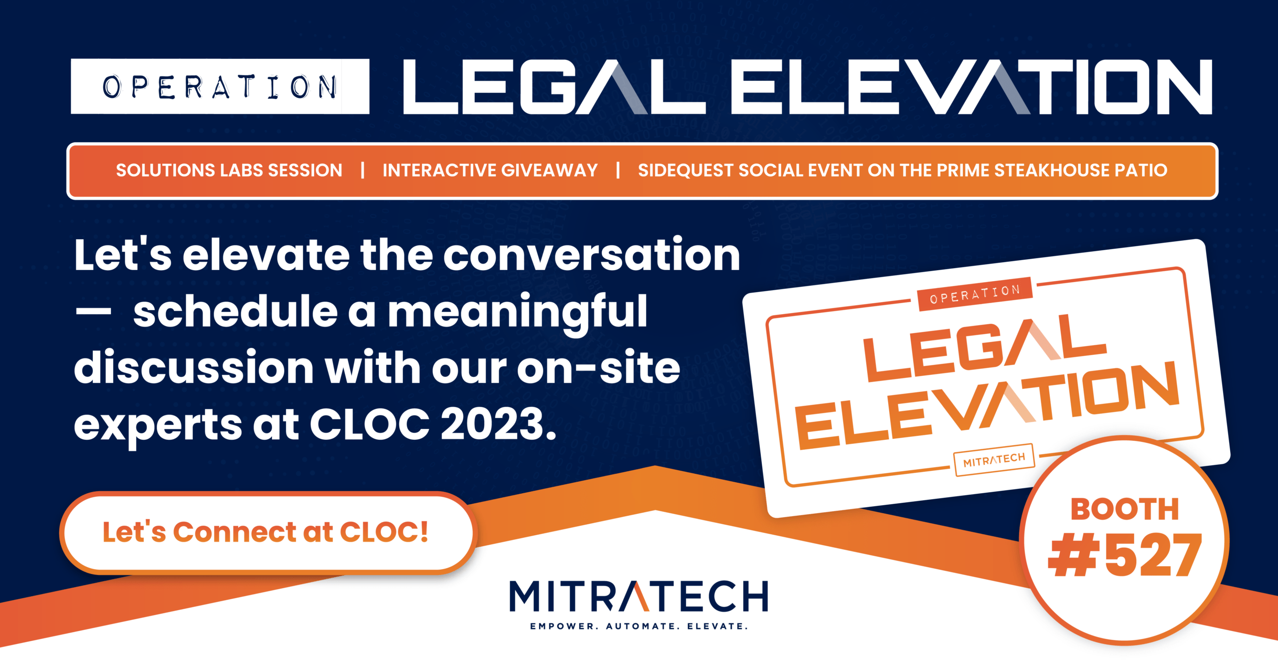 Elevamos la conversación en CLOC 2023 Mitratech