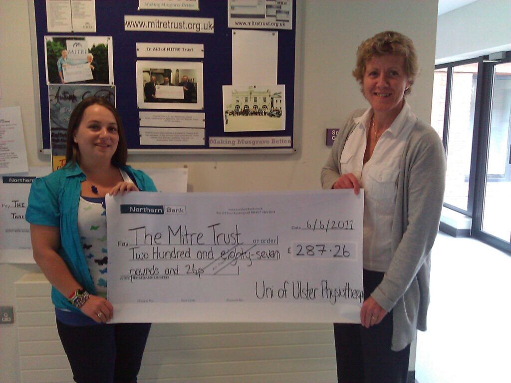 Physiotherapy Students Charity Bike Ride MITRE Trust — Making