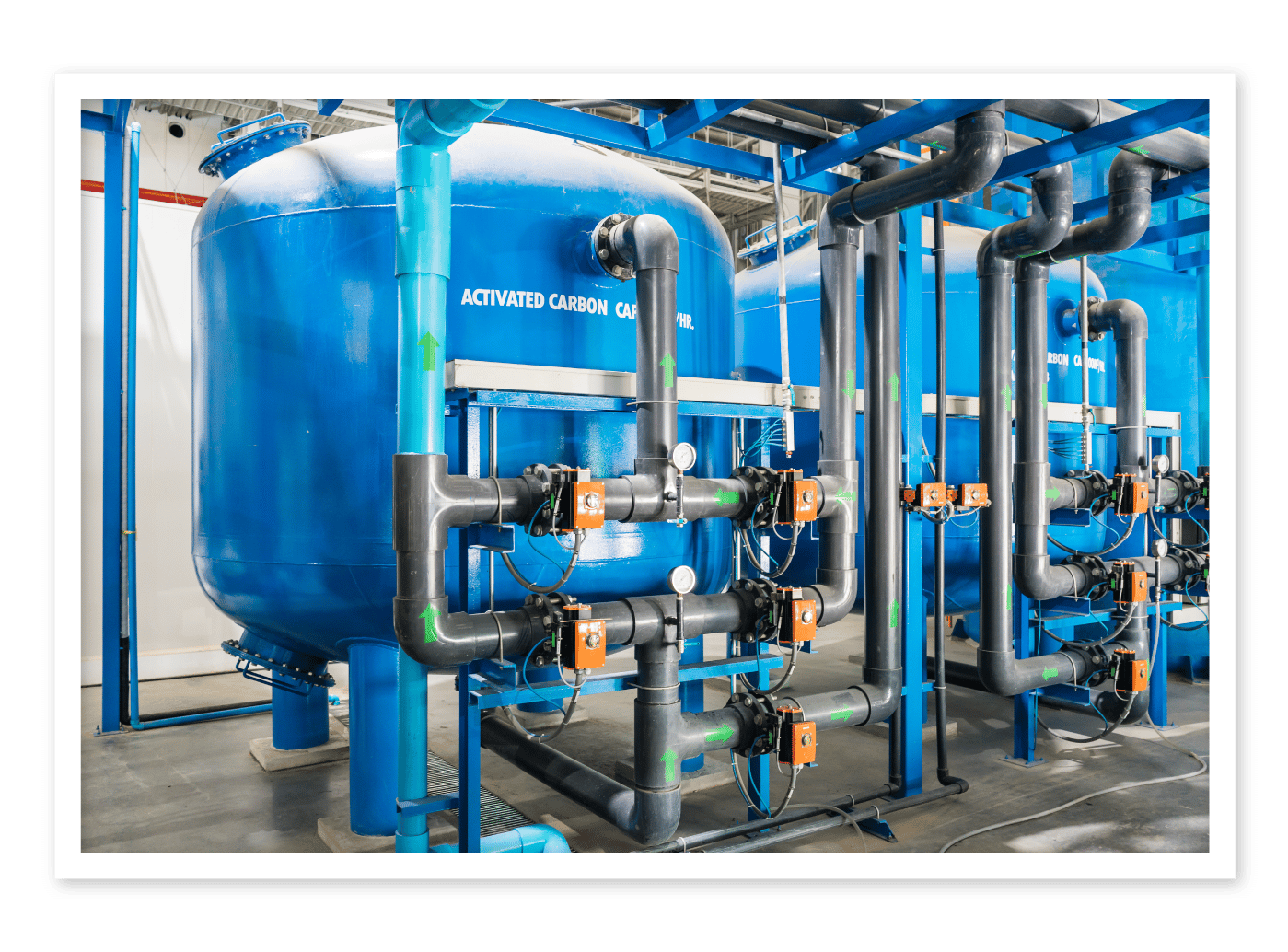 บริการพร้อมออกแบบ ระบบน้ำ Softener ระบบผลิตน้ำอ่อน อุสาหกรรม