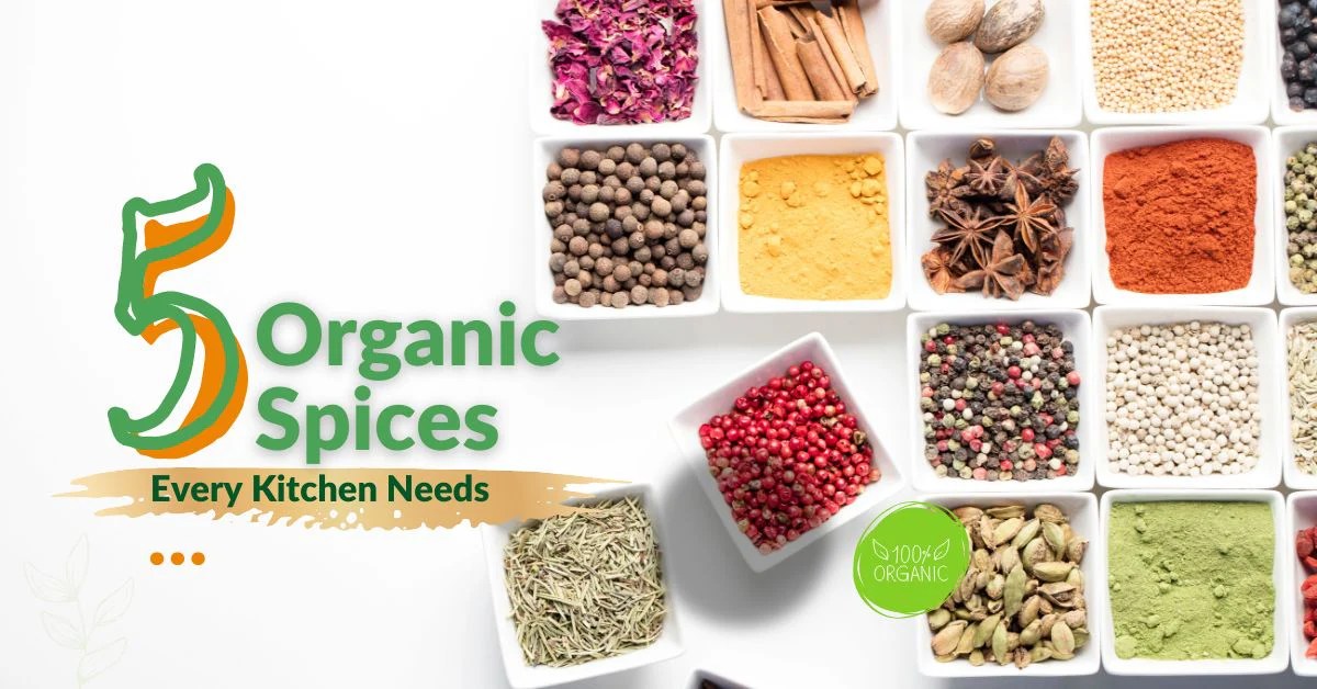 The Top 5 Organic Spices Every Kitchen Needs Mittal Organics