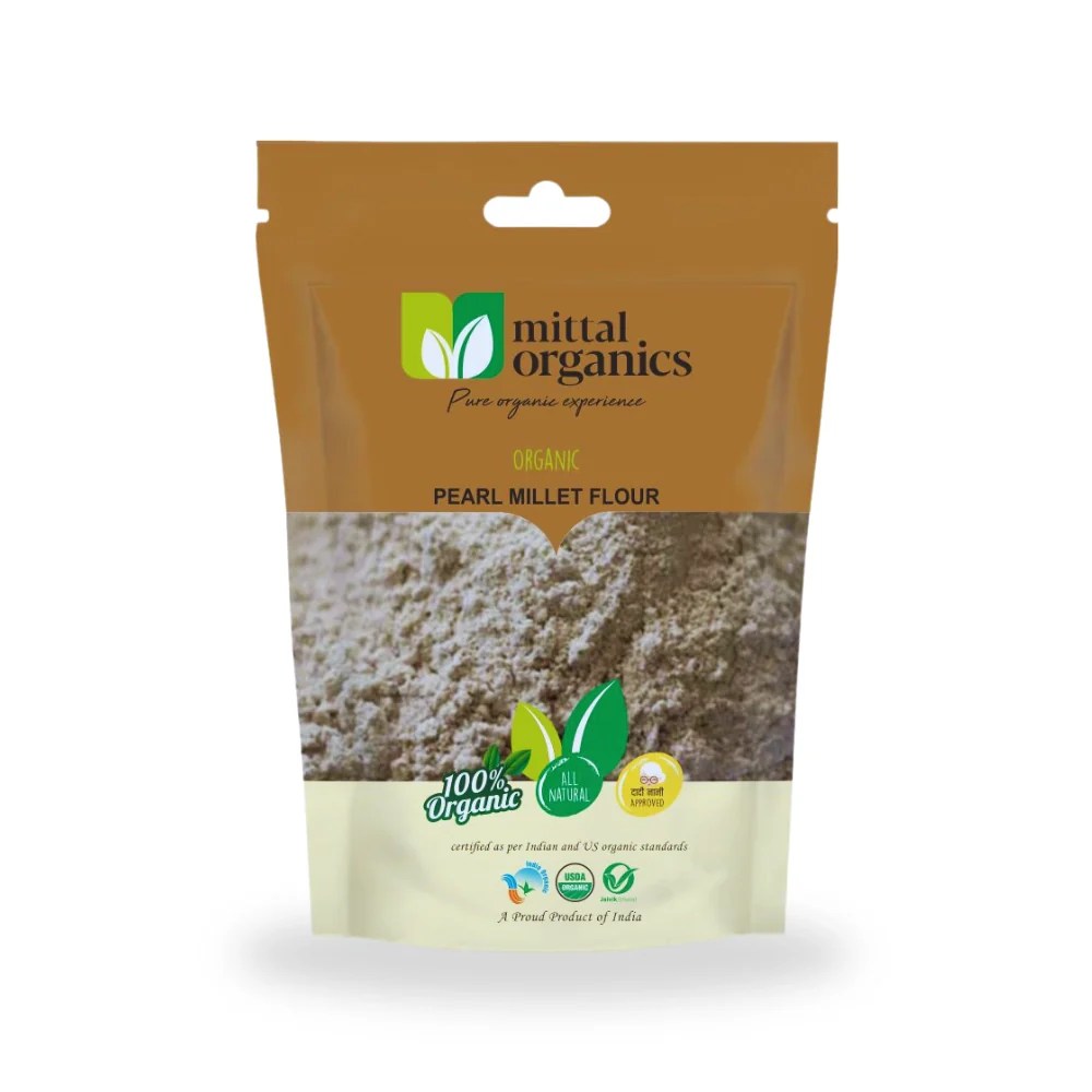 Organic Pearl Millet Flour (Bajra) (बाजरा आटा) Mittal Organics