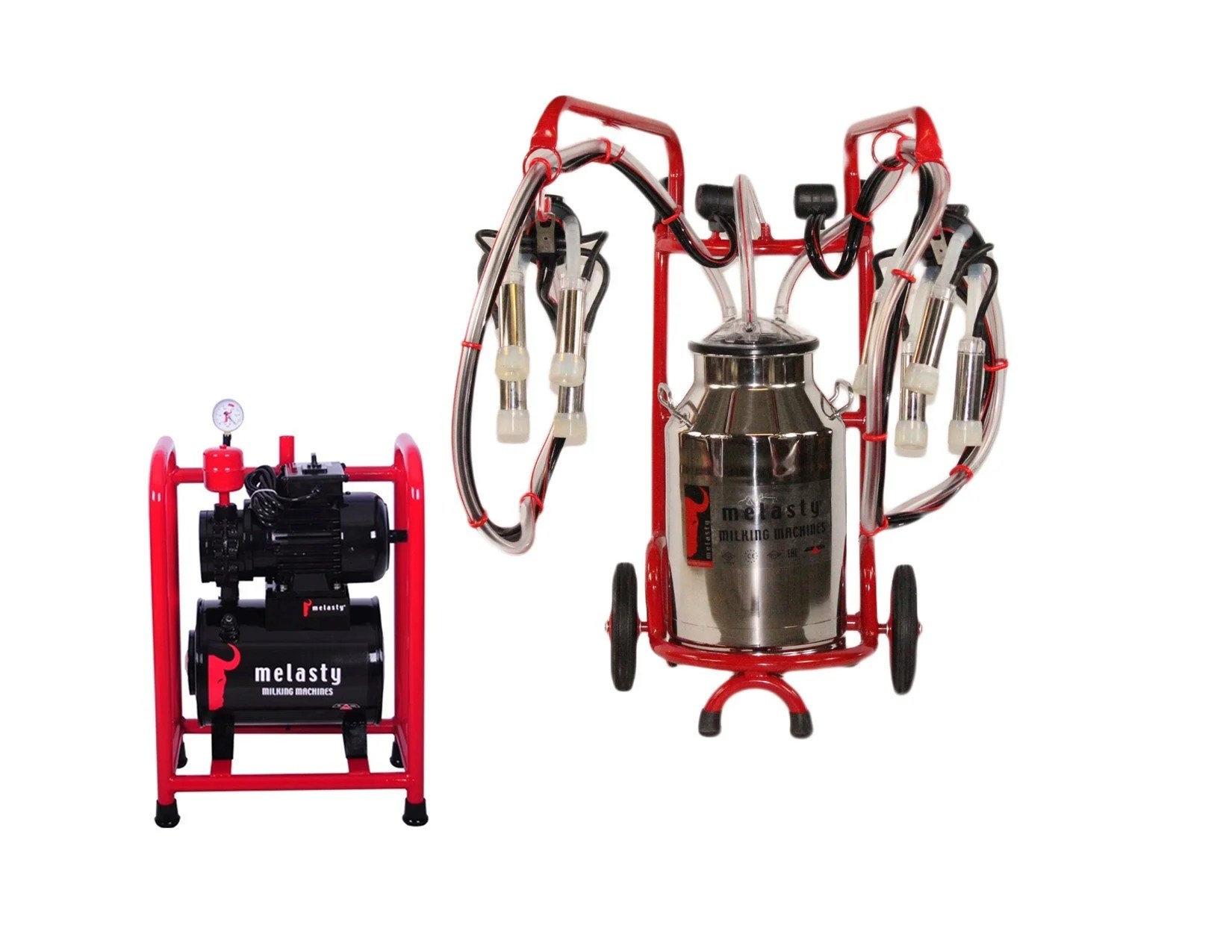 Milking Station With Dolly for Two Cows! TKSTT2 By Melasty