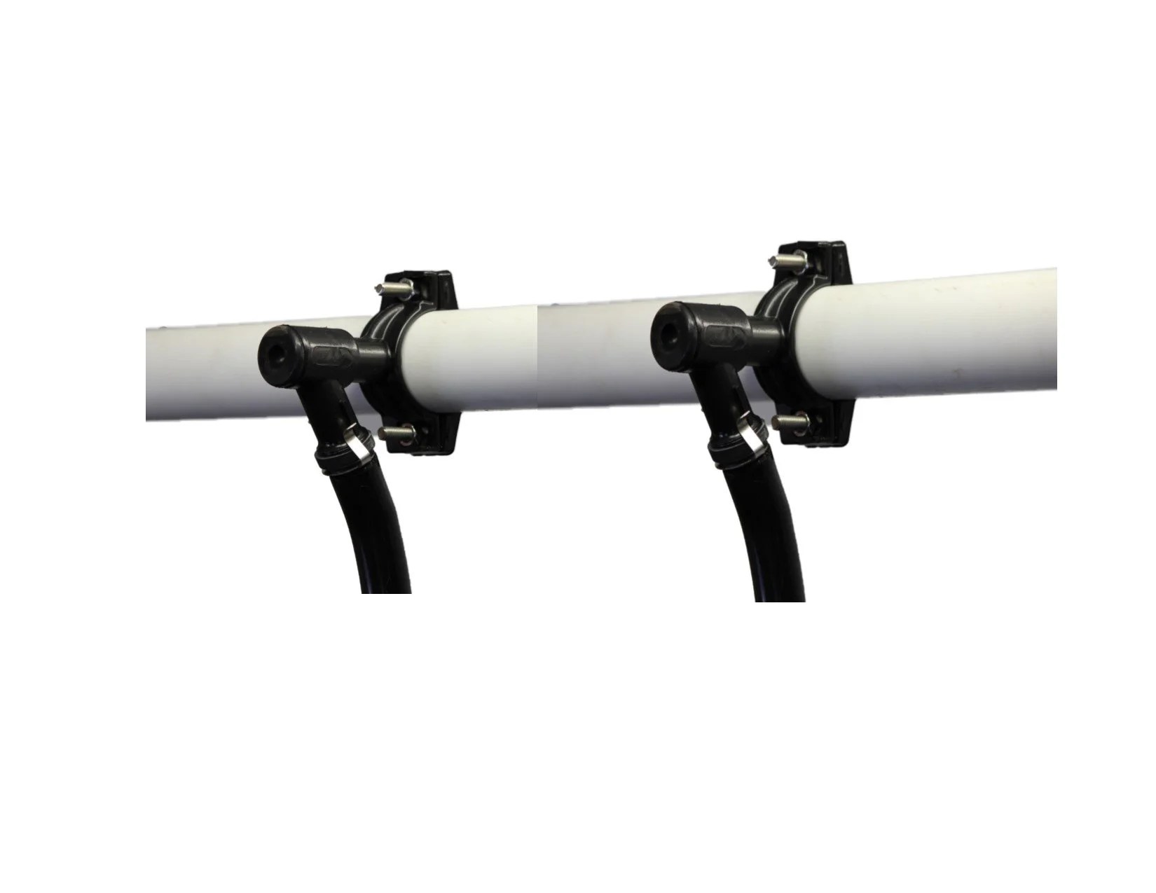 Melasty PVC Holding Brackets Fits 1 1/4" PVC tube