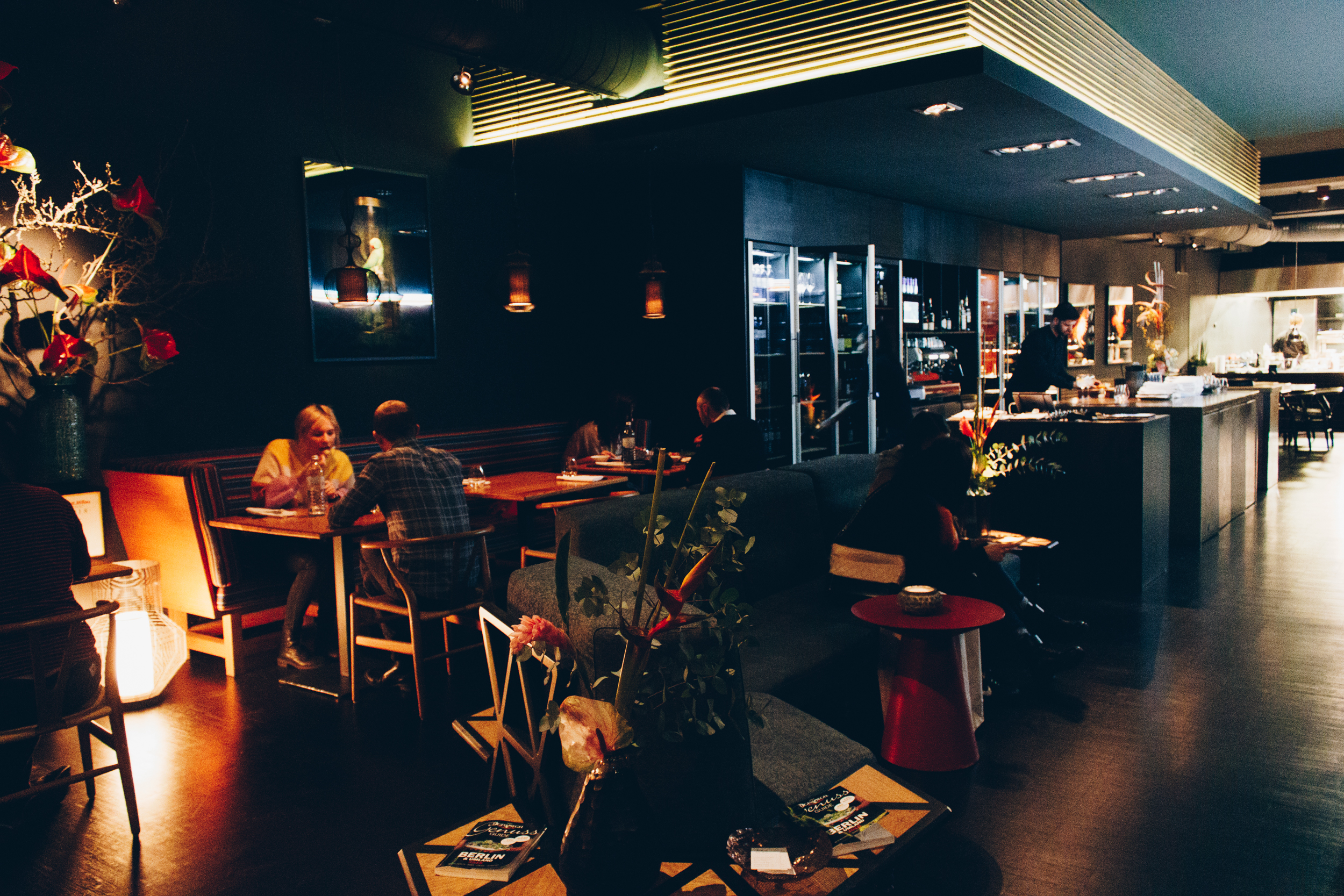 Bibimbap mit Wurzelgemüse und andere Fusionküche das Dae Mon in Mitte