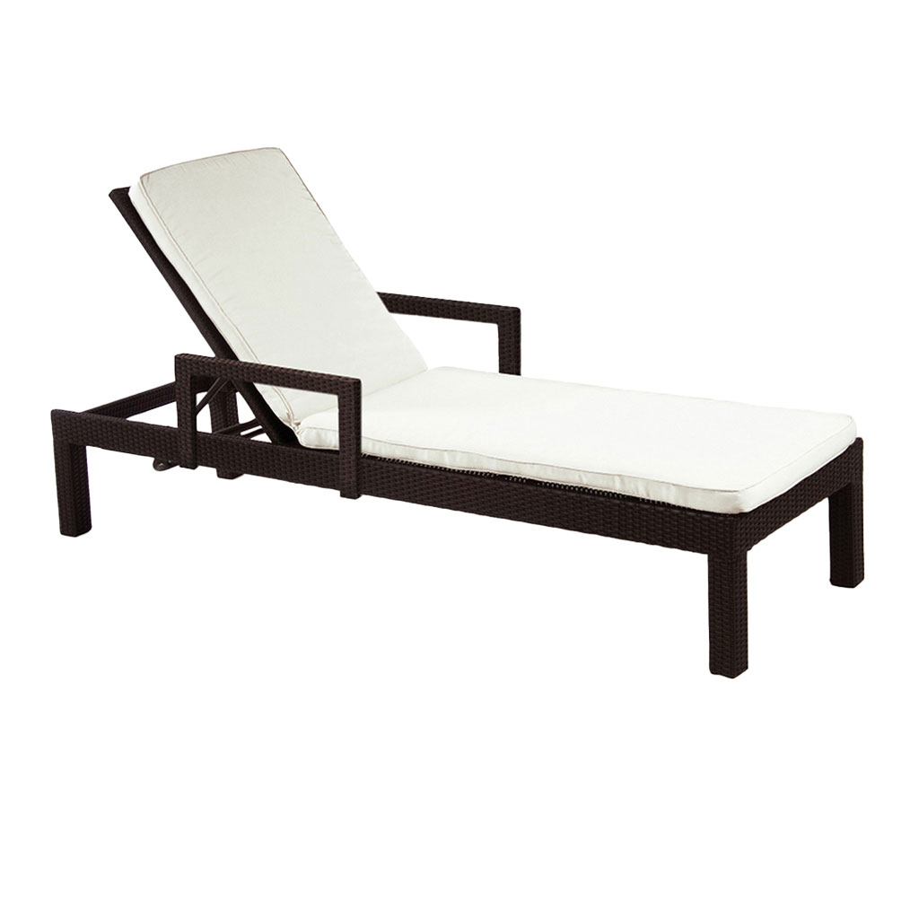 Birch Chaise Lounge with Arms MityLite
