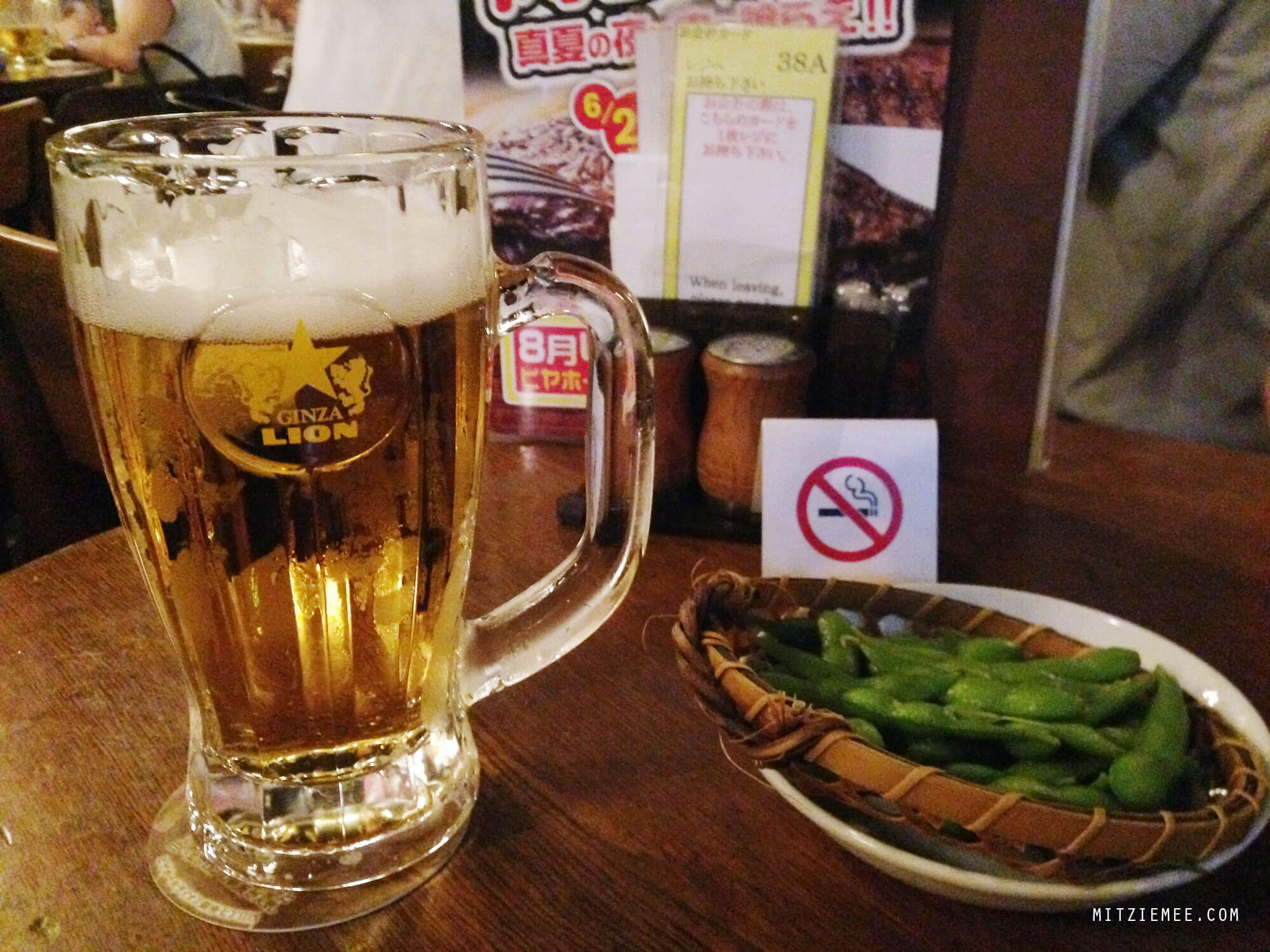 Ginza Lion The oldest beer hall in Japan Tokyo Blog Mitzie Mee