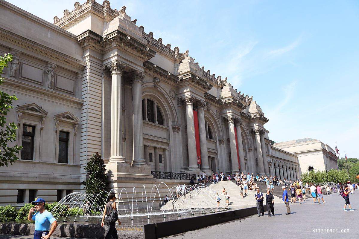 Roof Garden Cafe at The Met Enjoying the view New York City Blog