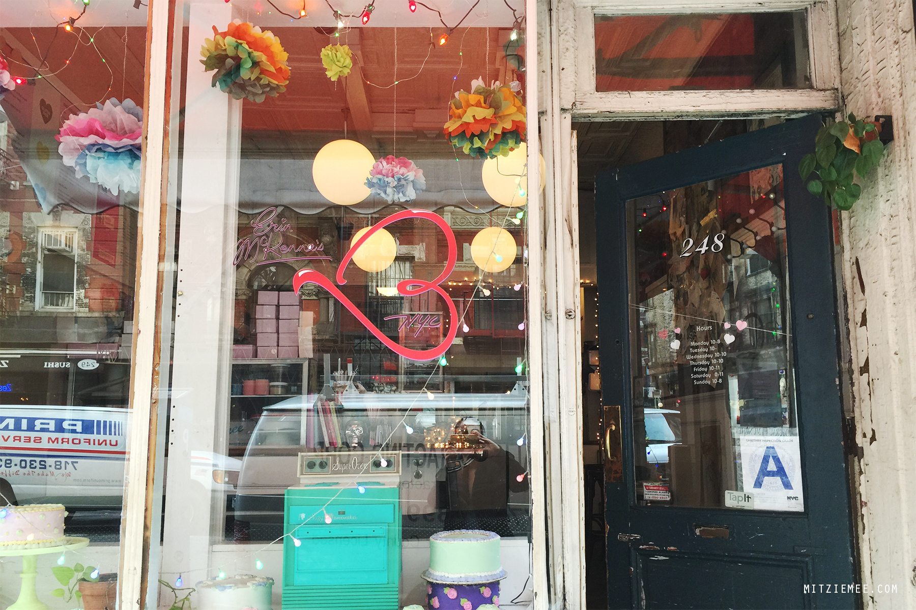 Erin McKenna's Bakery Vegan cupcakes Lower East Side NYC Blog