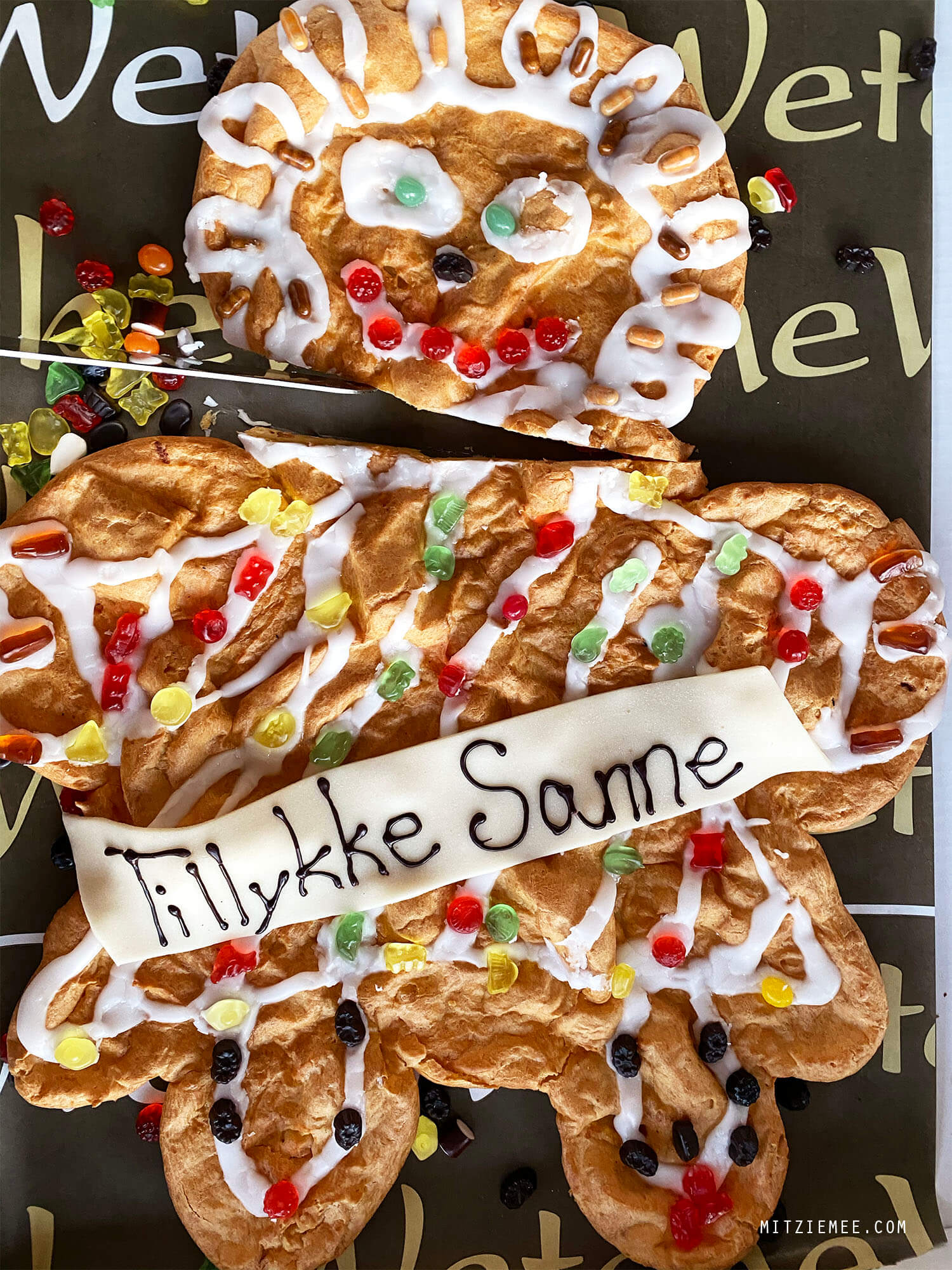 Kagekone/Kagemand Danish Birthday Cake Mitzie Mee Blog