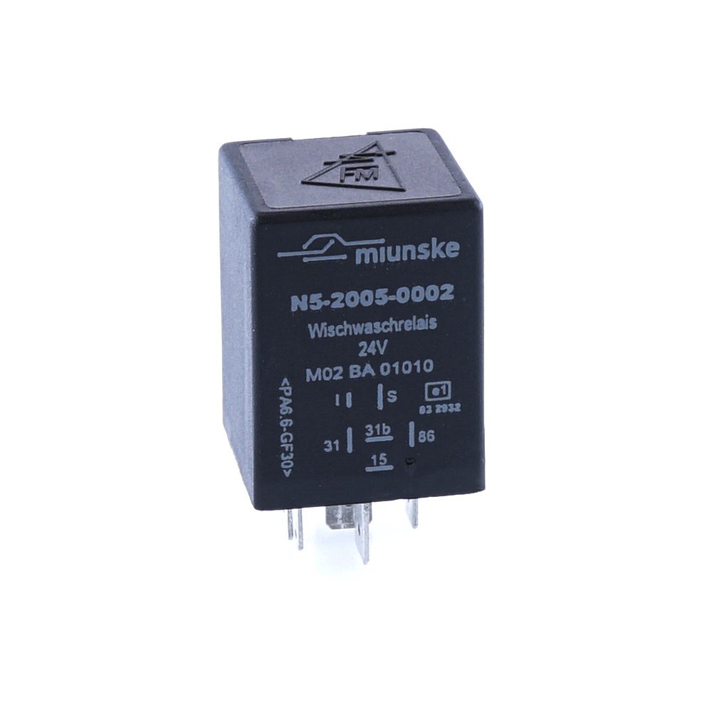 Wiper Wash Interval Relay 24V, interval duration 5sec,overtravel 4sec