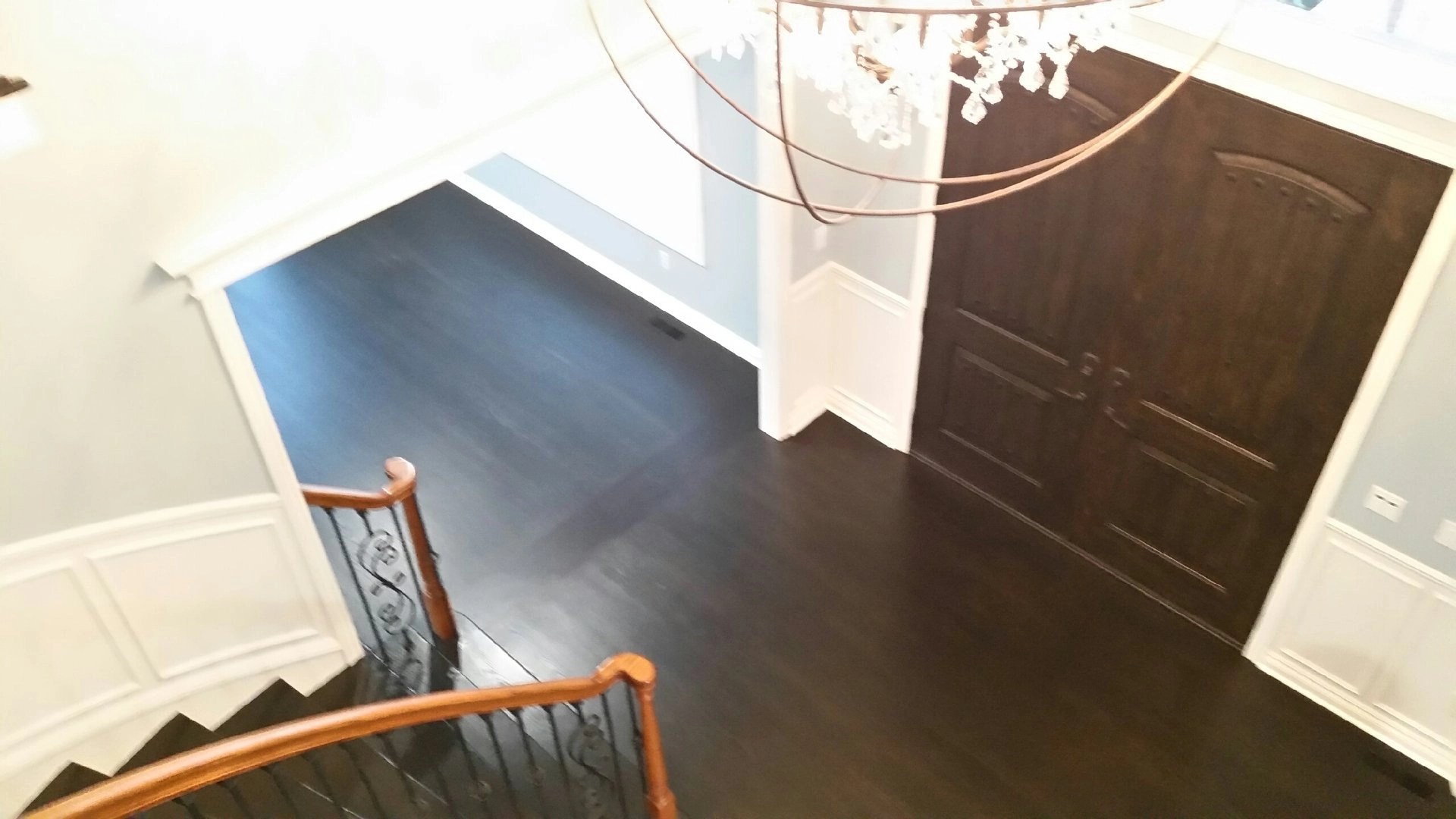 Dark Stain Refinishing Michigan Hardwood Floors Services, LLC.