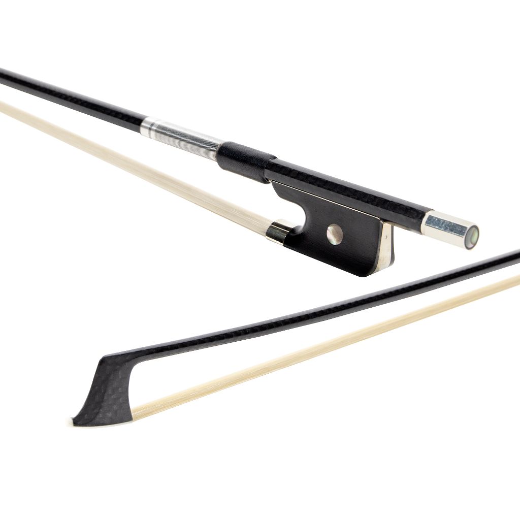 MI&VI Viola Bow Model VAB Professional Carbon Fiber Weave MIVI STRING