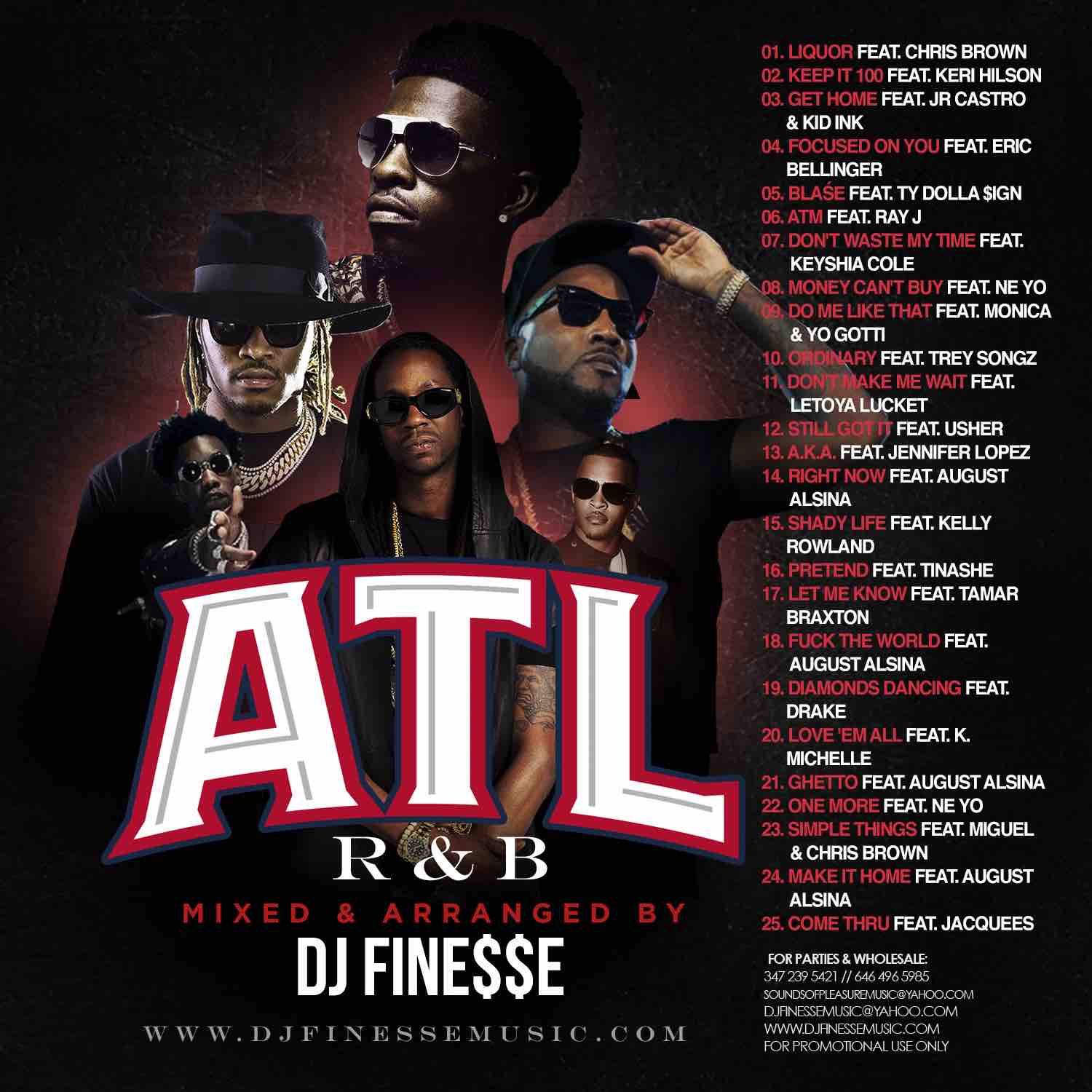 Dj FinesseATL R&BVol. 1 MIXCDSOURCE