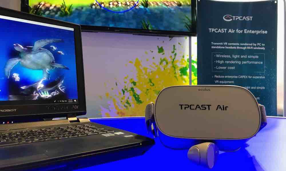 TPCast Air WLANPCStreaming für Oculus Quest und Oculus Go