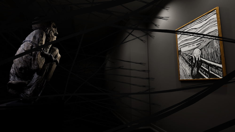 Horrorgemalde Der Schrei In Virtual Reality Wird Es Lebendig