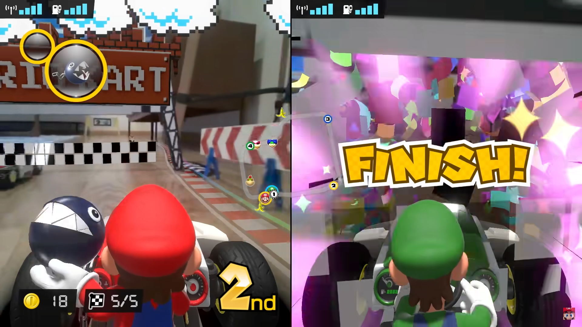 Mario Kart AR Update bringt SplitscreenMultiplayer