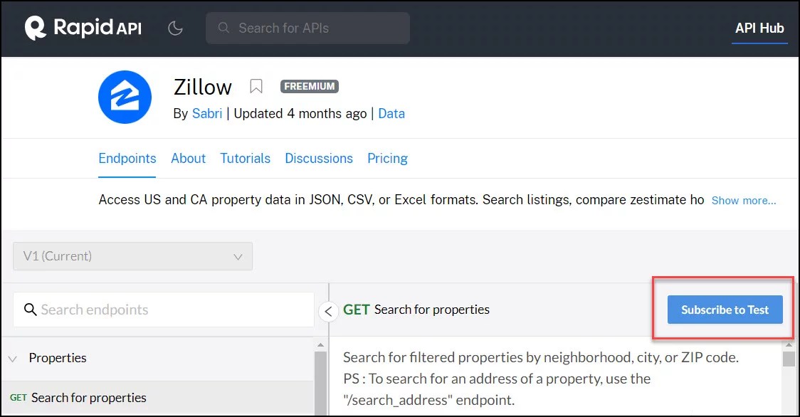Import Zillow API Data to Google Sheets [2024] API Connector