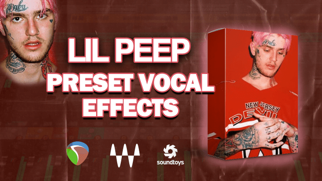 Lil Peep Vocal Effect REAPER (Waves, Sound Toys, & Valhalla) MixedByTay